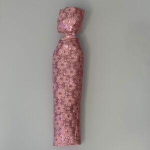 Fashion Doll Pink Glamour Metallic Dress Poppy Parker Outfit Retro 60s Floral IT